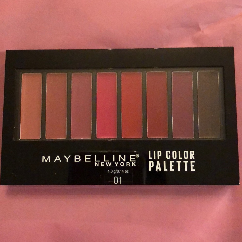 Maybelline lip color palette 01